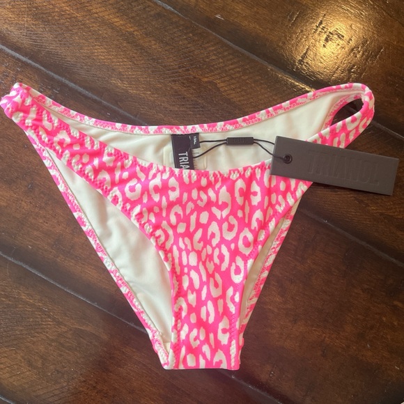 Pink Leopard Triangl Bikini NWT - Picture 3 of 5